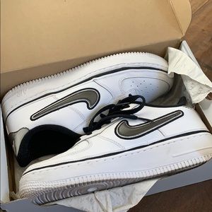 nike air force 1 (reflective)